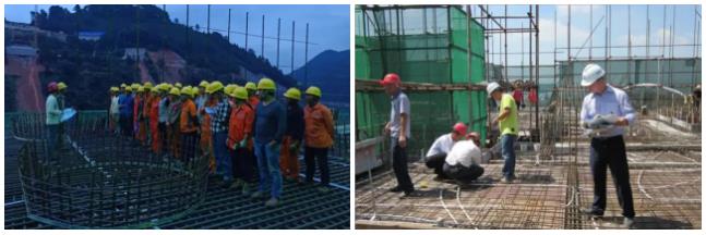 建筑工地為什么要做質量樣板，瞧一瞧新式移動質量樣板